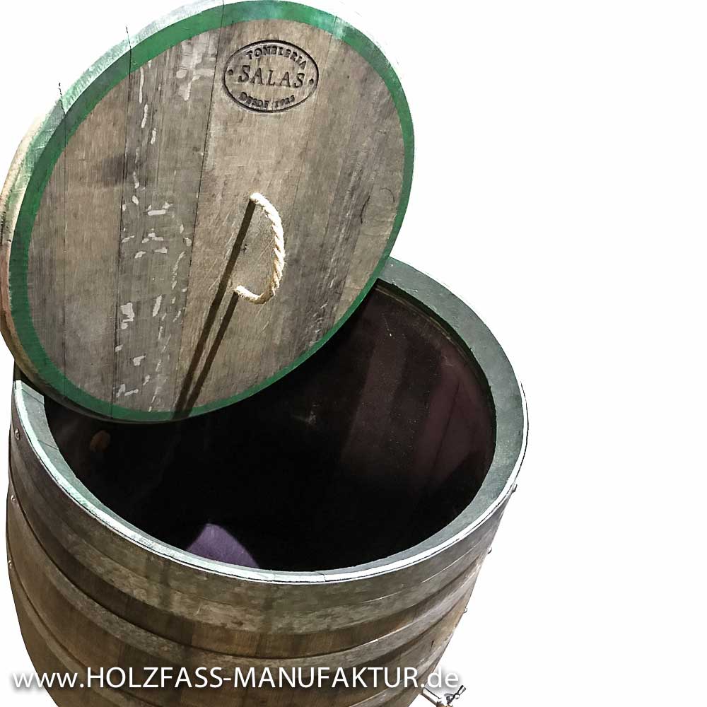 Wasserfass 225l - Regenfass - Holzfass - unbehandelt