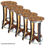 Barhocker-Rustikal-Set