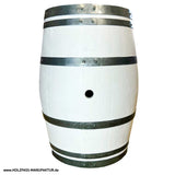 Weinfass - Holzfass - 225 L - Barriquefass - gebürstet - weiß