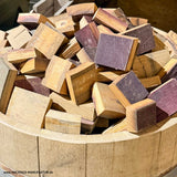 Premium Smokerholz mit Rotwein-Aroma für Grill und BBQ, aromatisches Räucherholz für Fleisch und Fisch“