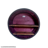 Weinfass Wandregal Vino - geschliffen, geflammt, geölt