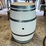 Weinfass - Holzfass - 225 L - Barriquefass - gebürstet - weiß