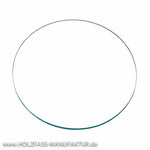 Tischglasplatte ohne Bohrung