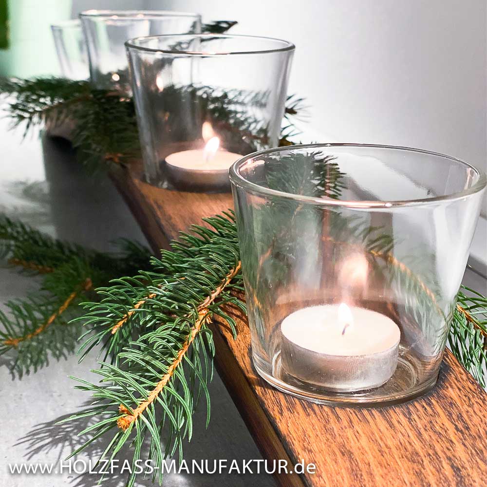 Kerzenständer zur Adventszeit