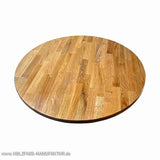 Eiche Tischplatte (80 cm, Rund)