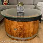 Weinfass-Couchtisch-Flexi