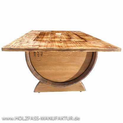 Weinfass Couchtisch mit Stauraum kaufen