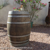 Weinfass - Stehtisch mit Glasplatte & Abstandshalter