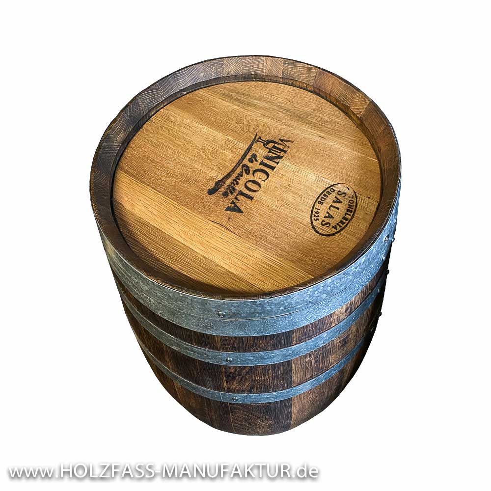 Weinfass - Holzfass - 225 L  Barriquefass - geflammt &amp; geölt