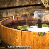 Mini-Teich-halbes-Fass-mit Ölung