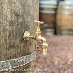 Wasserfass 225l - Regenfass - Holzfass - unbehandelt