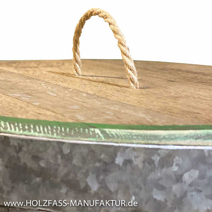 Wasserfass 225l - Regenfass - Holzfass - unbehandelt
