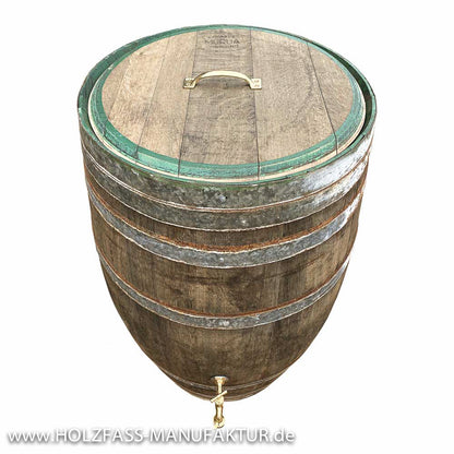 Wasserfass 225l - Regenfass - Holzfass - unbehandelt
